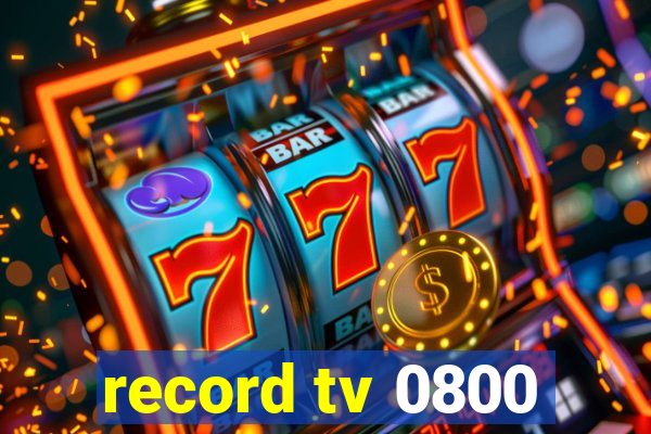 record tv 0800